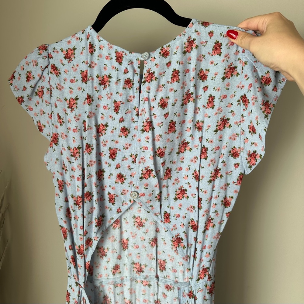 Brand New (NWT) Reformation Gavin Midi Dress - Petunia - Picture 8 of 12